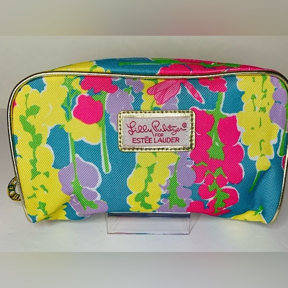 Lilly Pulitzer For Este Lauder Dragonfly Cosmetic Case NWOT - Picture 1 of 6